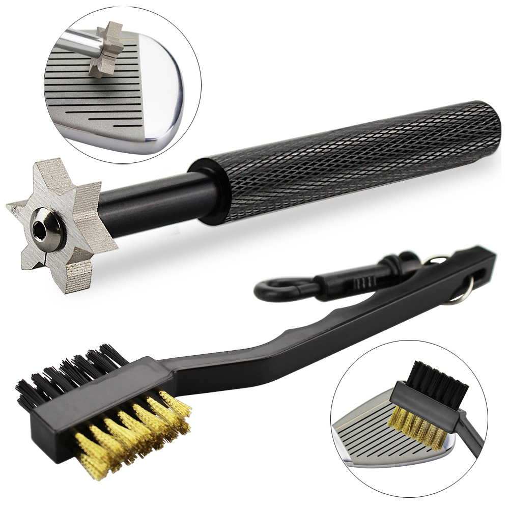 Golf Equipment Kit - 2Pcs/Set Golf Club Brush Golf Club