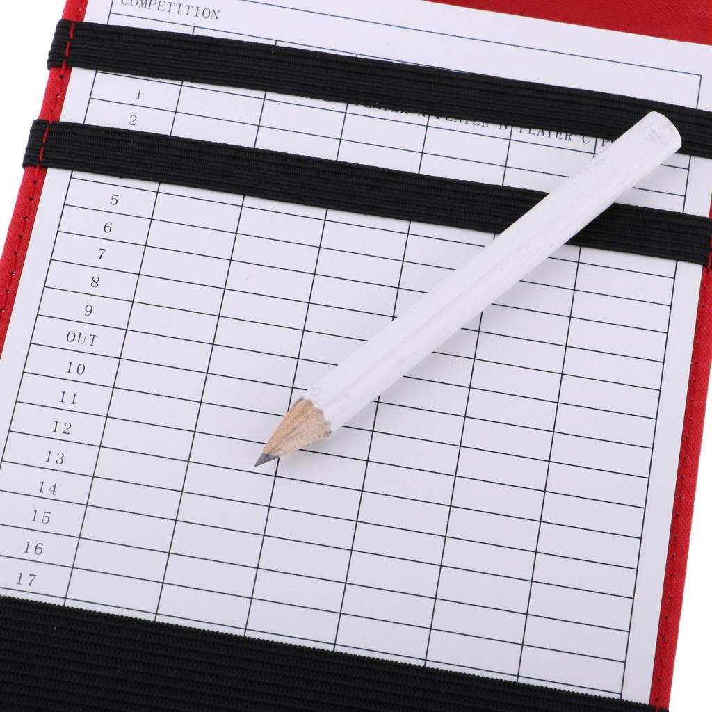 Golf Score Counter Card Holder - огляд і ціна Golf Scorecard Holder