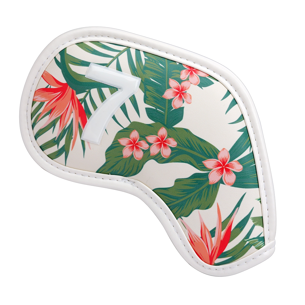 9pcs a Set PU Leather Hawaiian - огляд і ціна Golf Equipment Kit