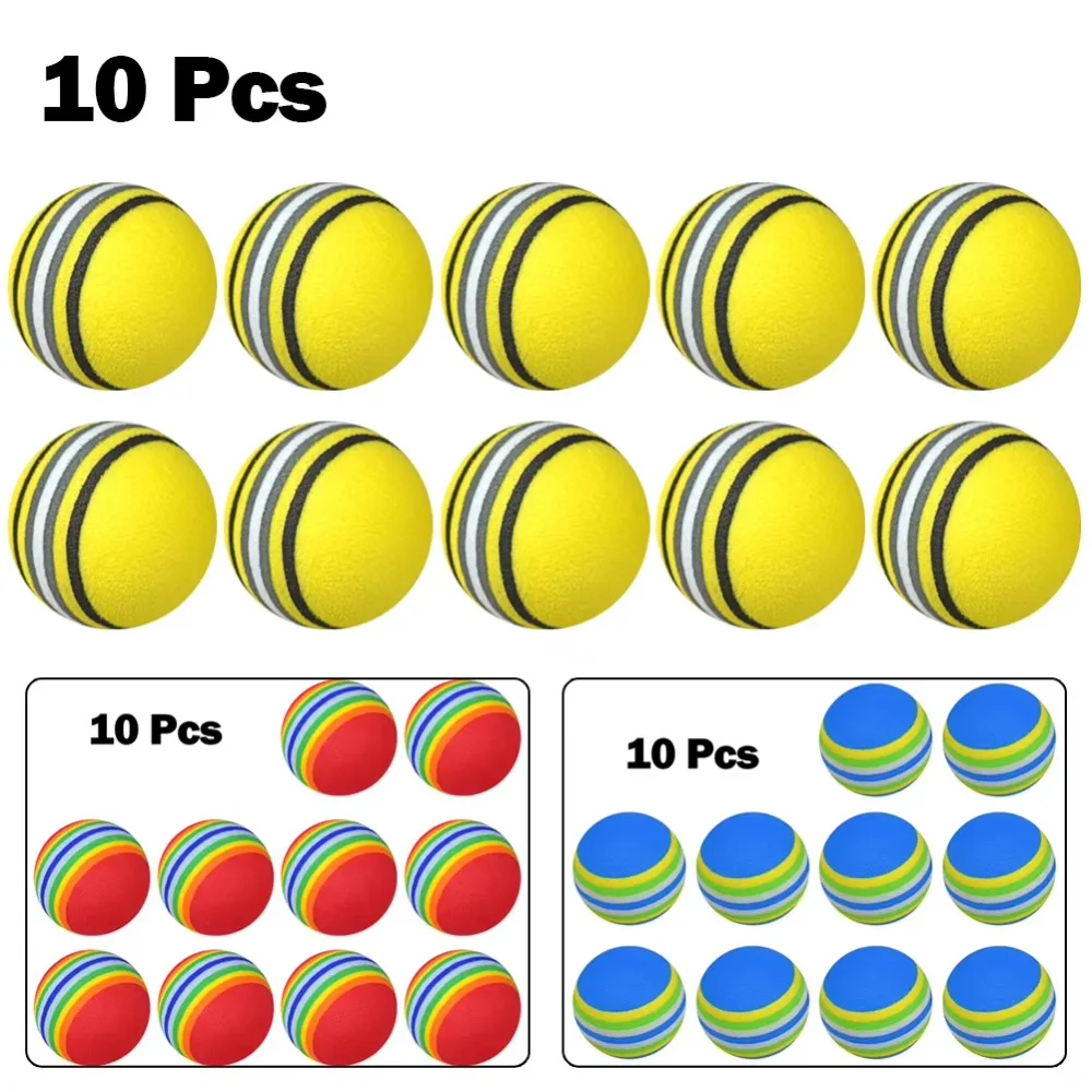 10Pcs 35mm Golf Practice Foam  - огляд і ціна Golf Equipment Indoor