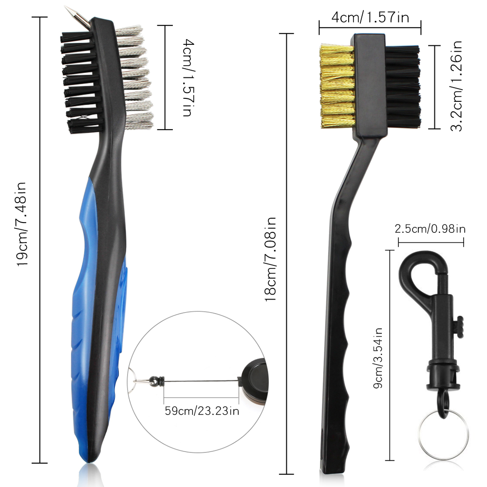 2Pcs/Set Golf Club Brush Golf  - огляд і ціна Golf Equipment Kit