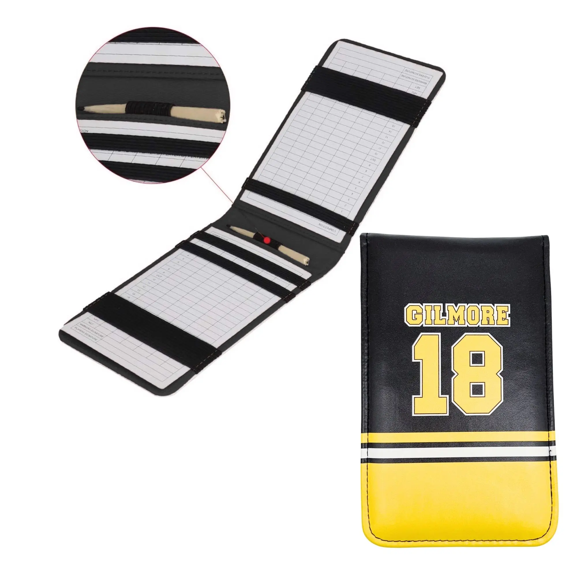 Golf Scorecard Yardage Book Ho - огляд і ціна Golf Scorecard Holder