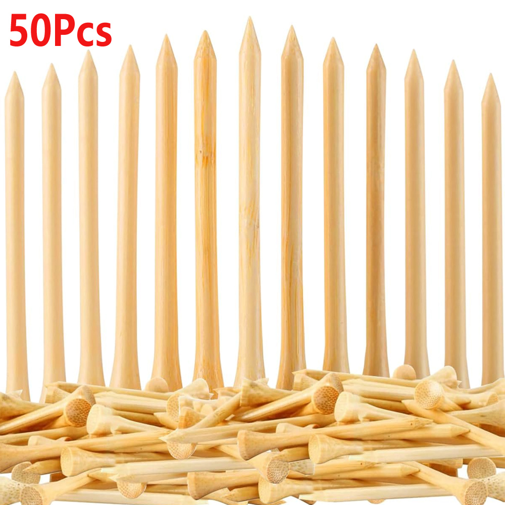 50Pcs/Set Wooden Golf Tee Tees - огляд і ціна Golf Equipment Kit