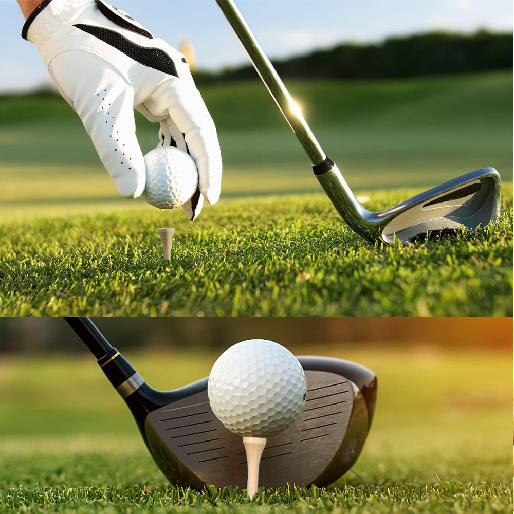 50Pcs/Set Wooden Golf Tee Tees - огляд і ціна Golf Equipment Kit
